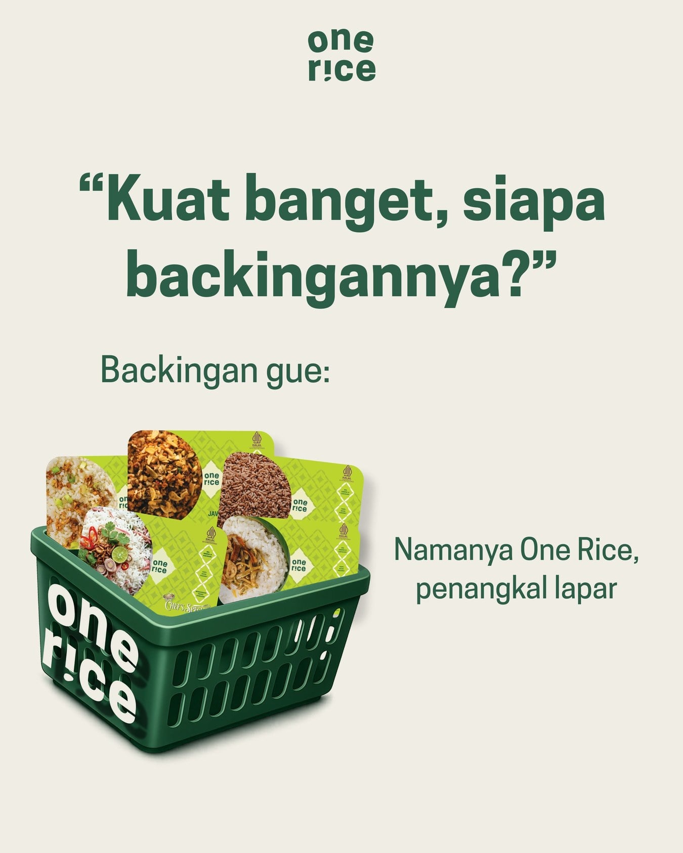 OneRice backingan keluarga